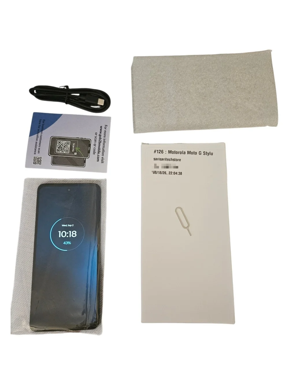 Motorola Moto G Stylus 5G (2022) XT2215 128GB T-Mobile Unlocked - Refurbished